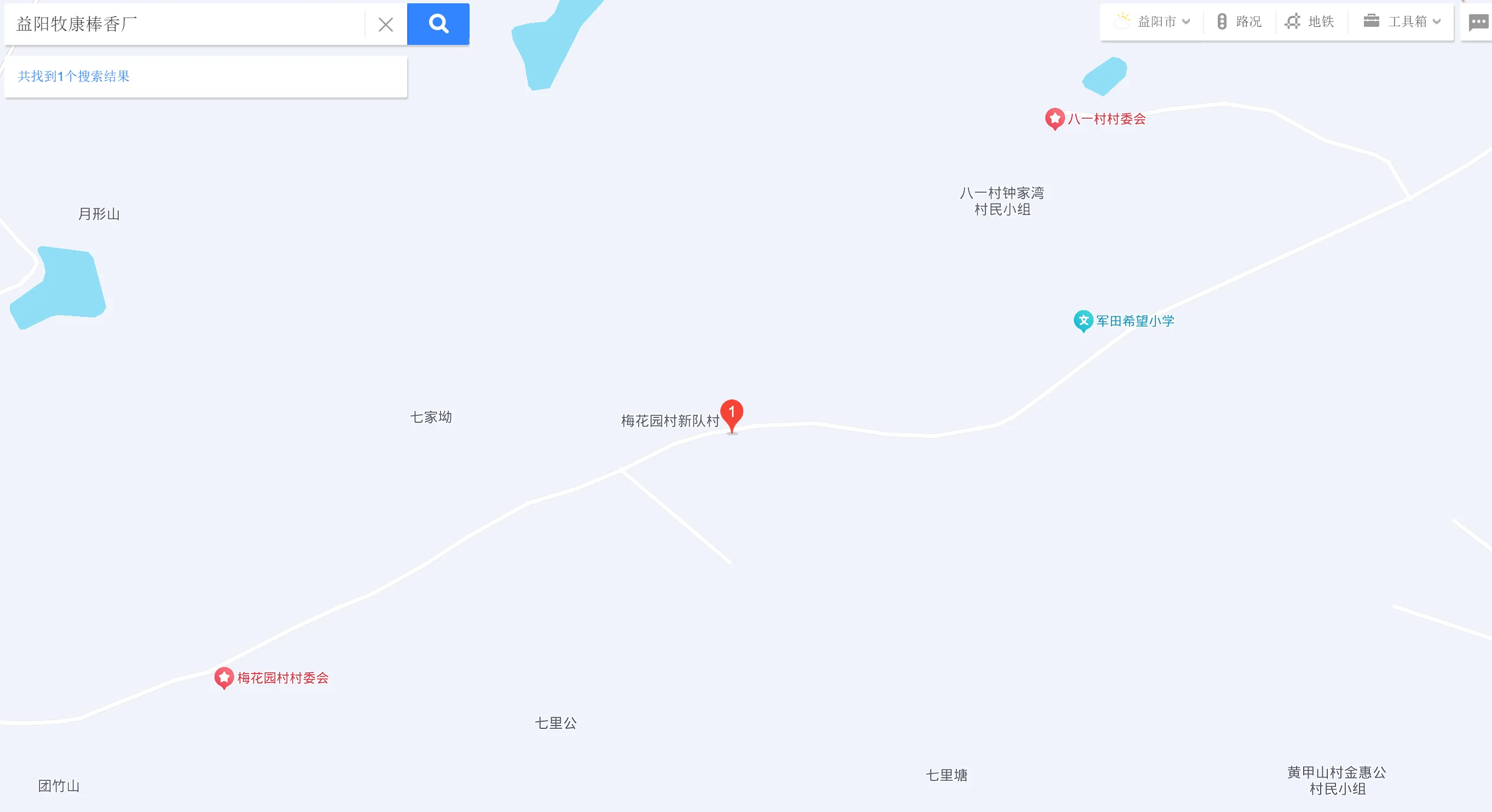 牧卫士畜牧棒香厂家位置地图:湖南省益阳市资阳区新桥河镇大茅坪村